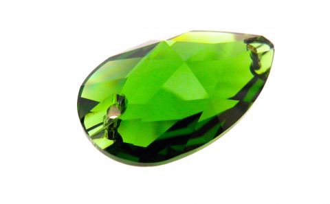 Swarovski Sew-On Teardrop Art 3230 Fern Green 28mm